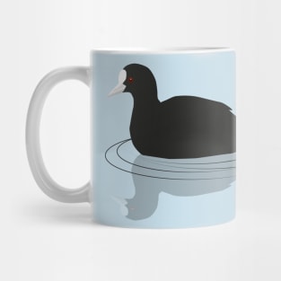 Common coot vector Mug